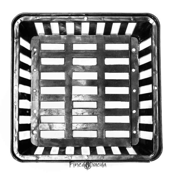 Canasta de vandas negra 10" - Imagen 2